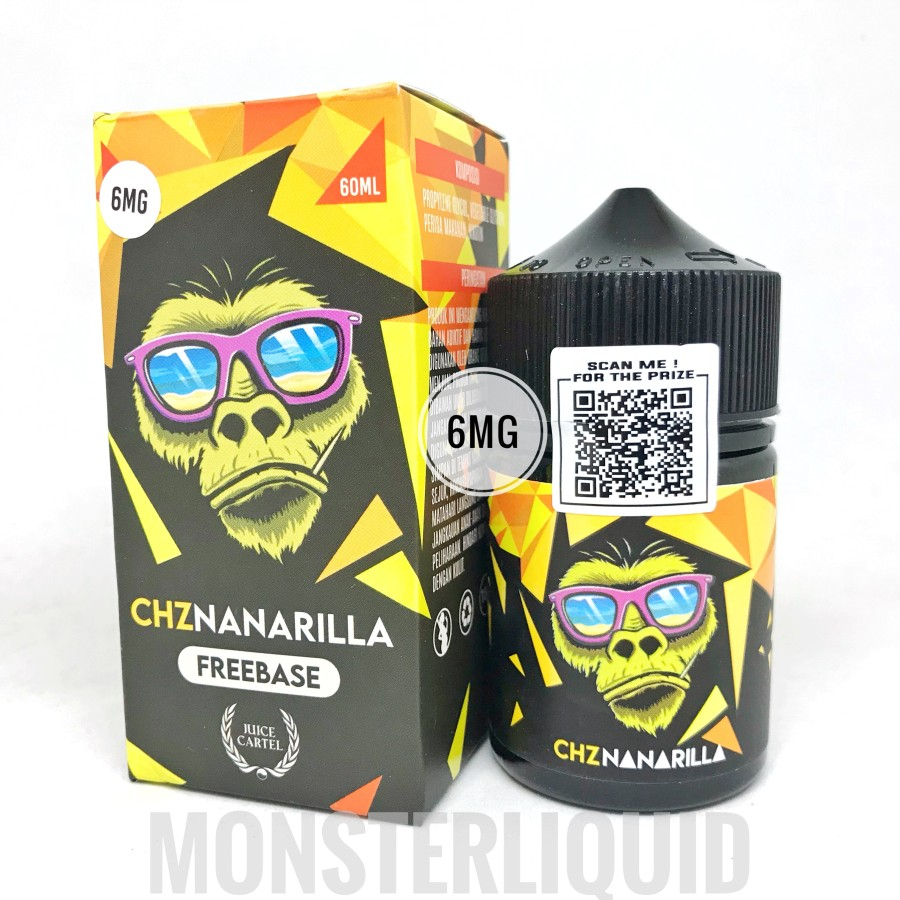 CHZNANARILLA BANANA CHEESECAKE BY JUICE CARTEL 6MG 60ML