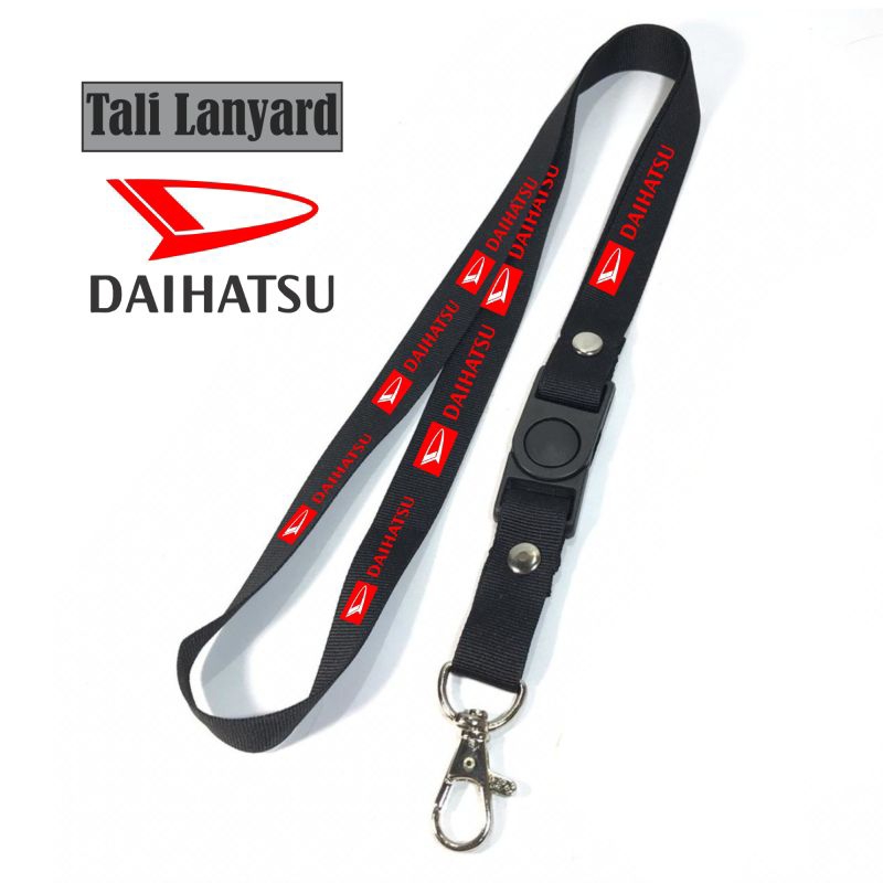 

lanyard DAIHATSU tali lanyard DISTRO gantungan kunci name tag id card kartu nama / tali lanyard gantungan leher fullprint