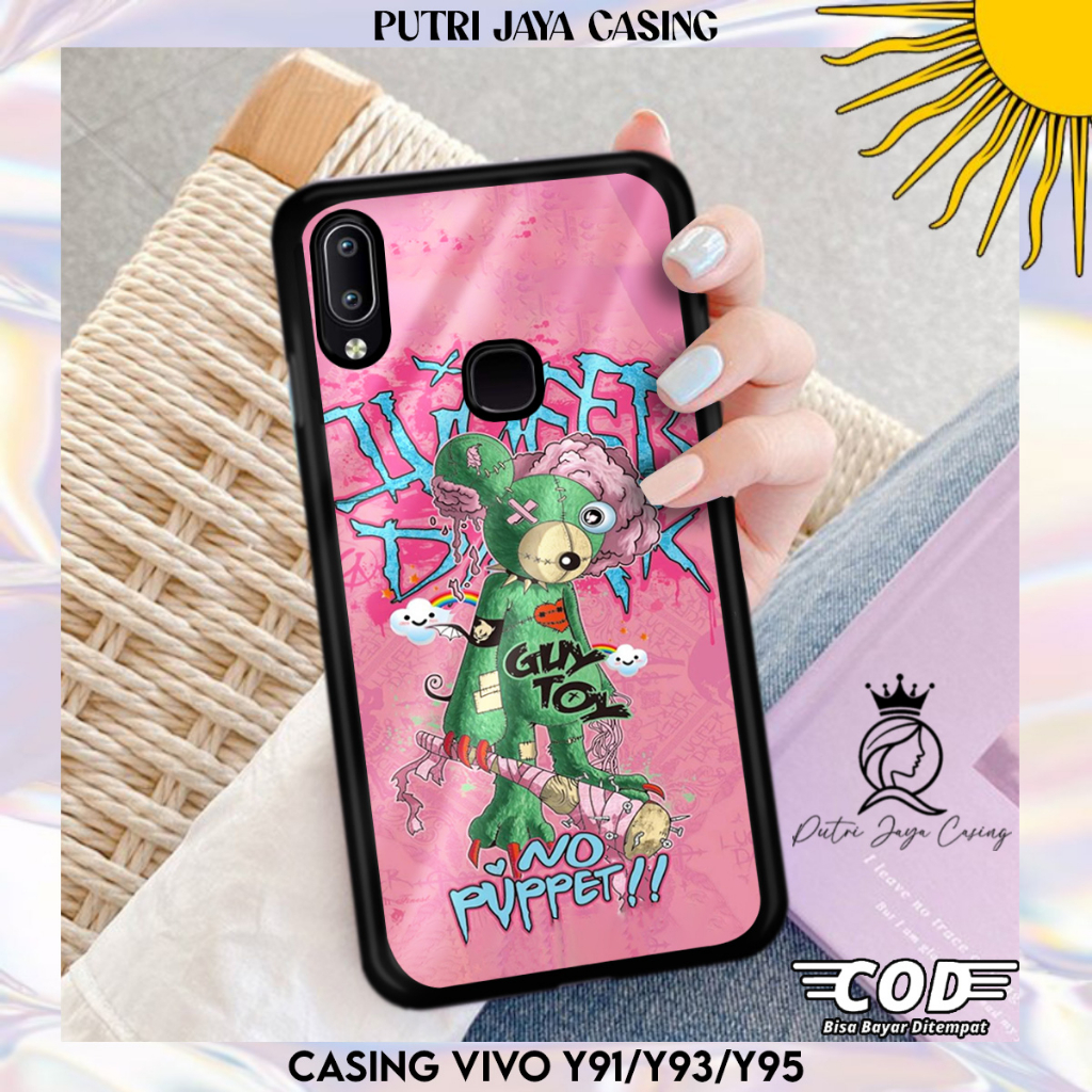 Case Hp Vivo Y91 Y93 Y95 casing Vivo Y91 Y93 Y95 Motif KRTNZOMB Casing Terbaru Case Karakter Lucu Ca