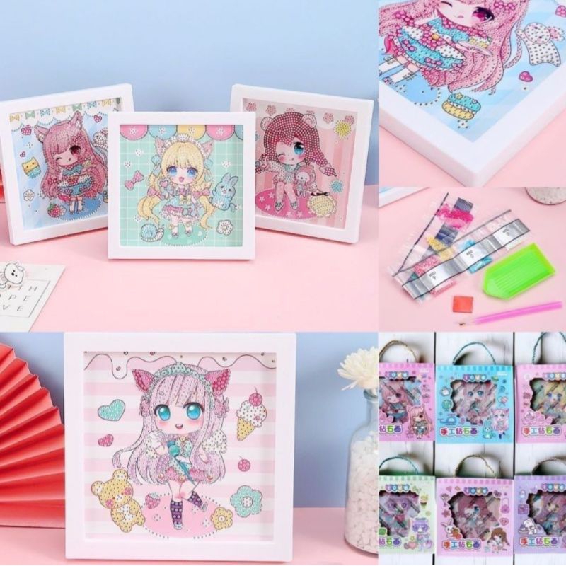 

Diamond painting Anime girl edition