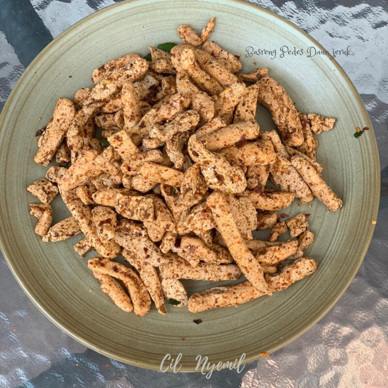 

Basreng pedas daun jeruk250 gram