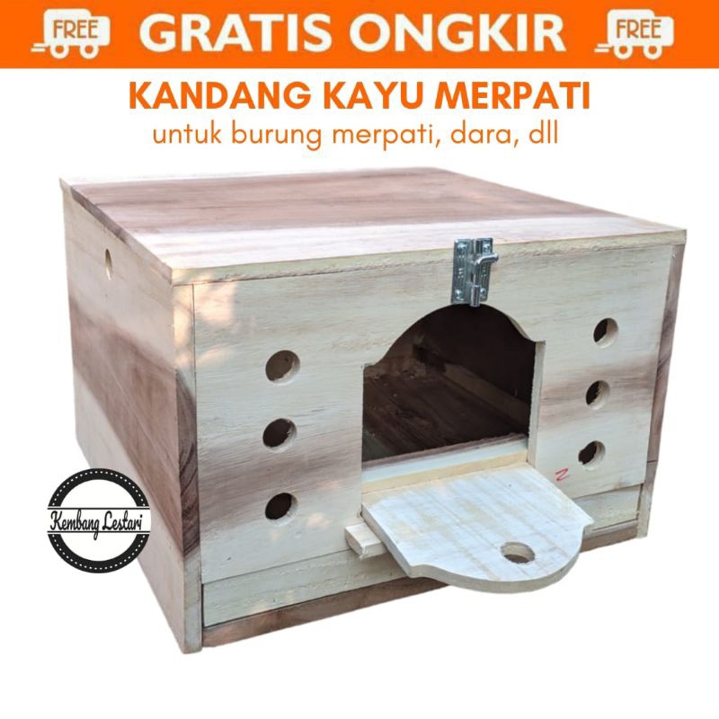 GUPON MERPATI KAYU KANDANG DORO SLOROK KOTAK TERNAK