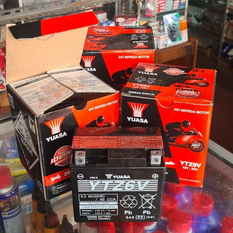 Akki kering (YTZ6V) #Satria F, CB 150R, VARIO 125/150 F1