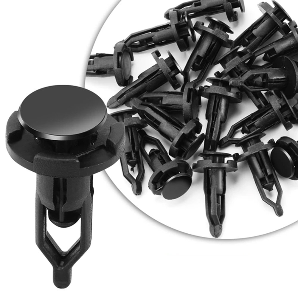 GROSIR Klip Kancing 20/50/100 X Pcs  Bumper Fender Trim Grille Fastener Push Clip Bemper Belakang Mo