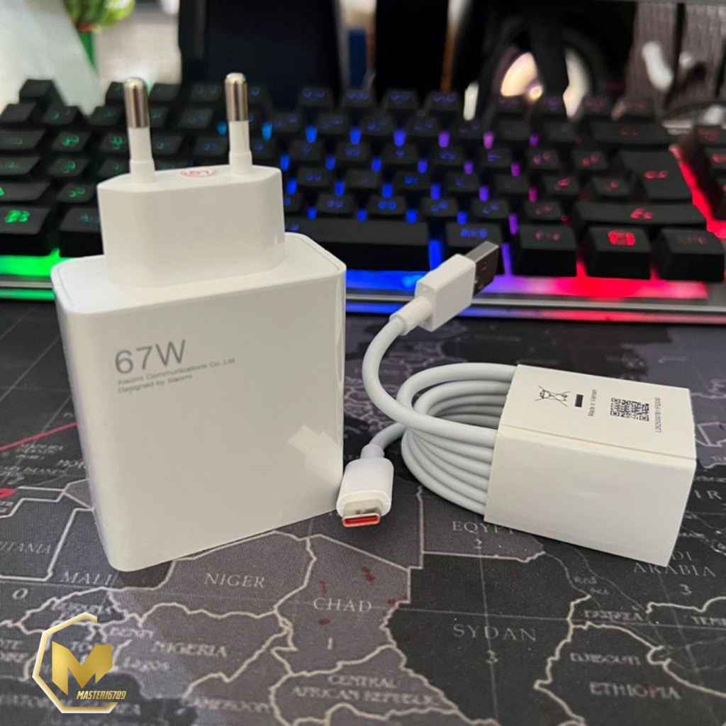 Charger Cashan tc ORIGINAL 100% XIAOMI 67W TURBO CHARGER Redmi note9 9pro 10 10 prO 11 11 pro 12 12 pro 9a 9c 9 10 10a 10c 12c 11 Poco F4 X3 MA4762