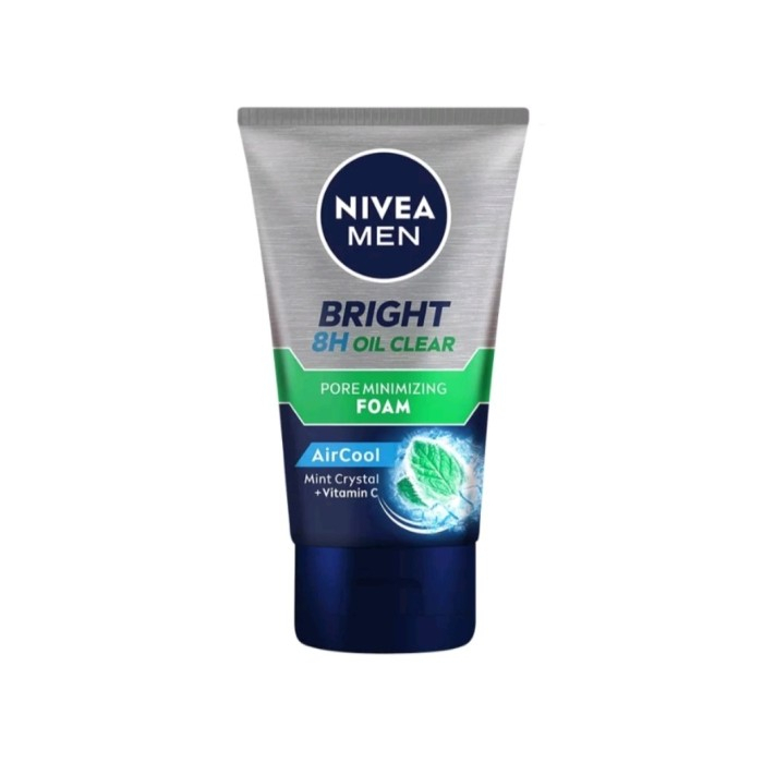 NIVEA MEN FOAM BRIGHT OIL CLEAR PORE MINIMIZING FACIAL FOAM 50ML