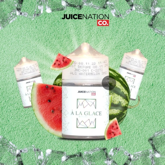 LIQUID ALA GLACE 60ML BLISSFULL WATERMELON A LA GLACE