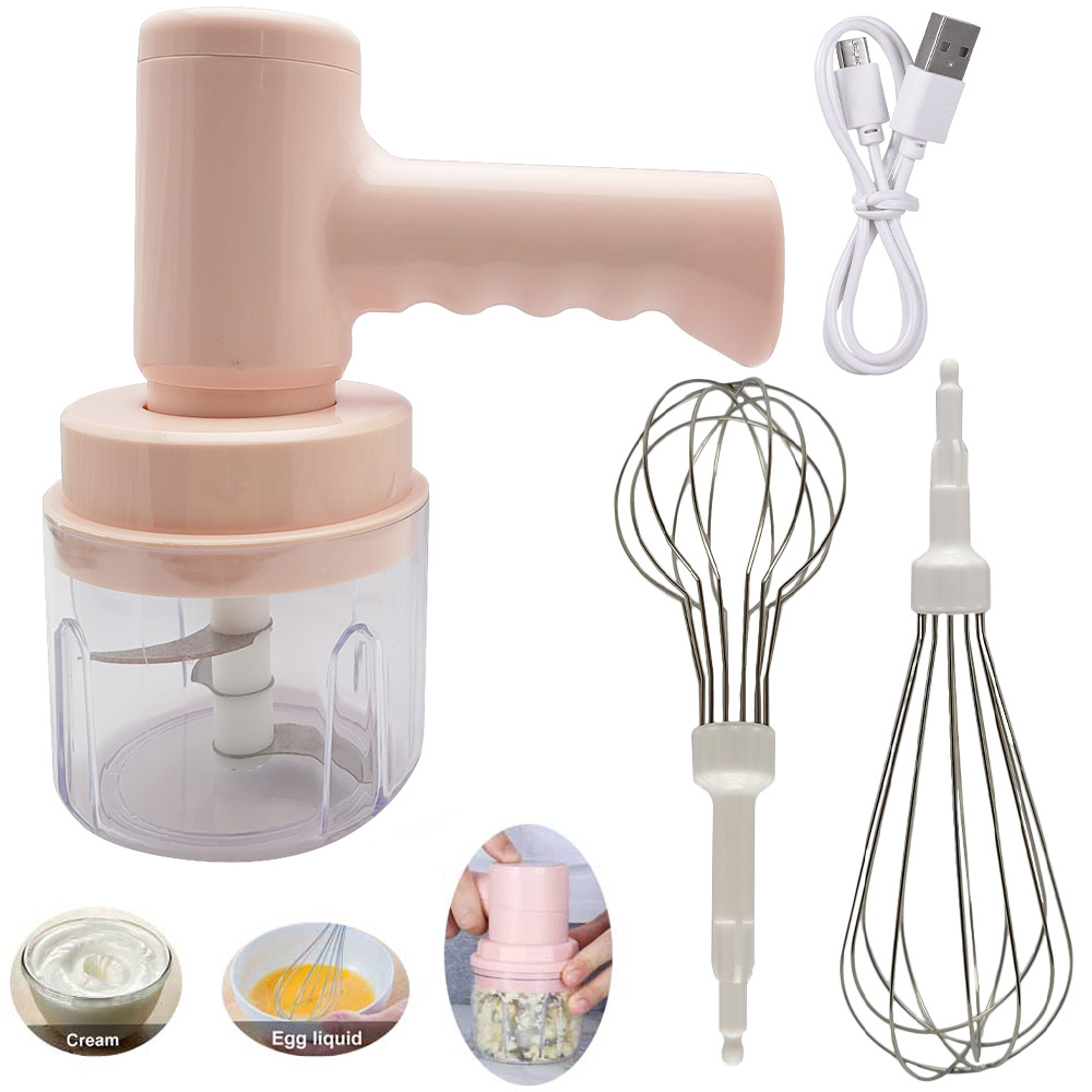 Mini Mixer Blender Penghancur Bumbu, Daging, Telor, Kopi, Susu MC789 1 Speed Bisa Dicas RANDOM