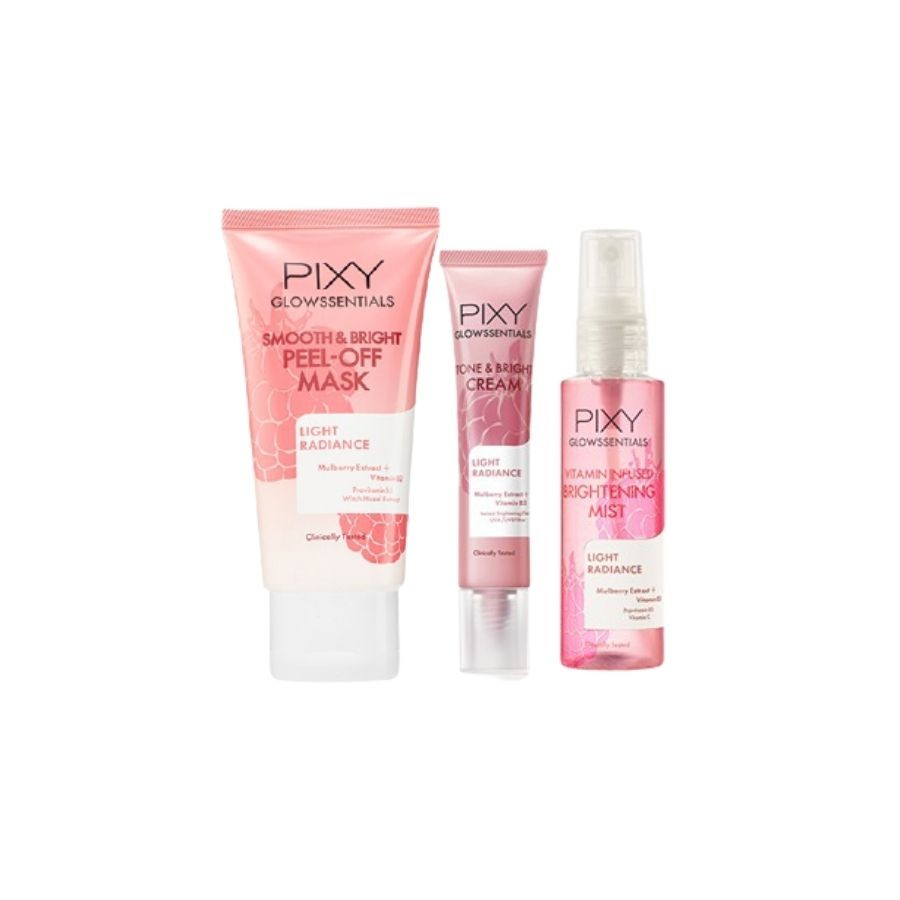 PAKET PIXY GLOWSSENTIALS PAKET LIGHT RADIANCE PINK