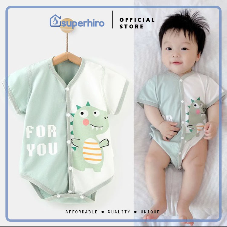 BAJU BAYI 0-12 BULAN LAKI LAKI PEREMPUAN JUMPSUIT JUMPER BABY COTTON