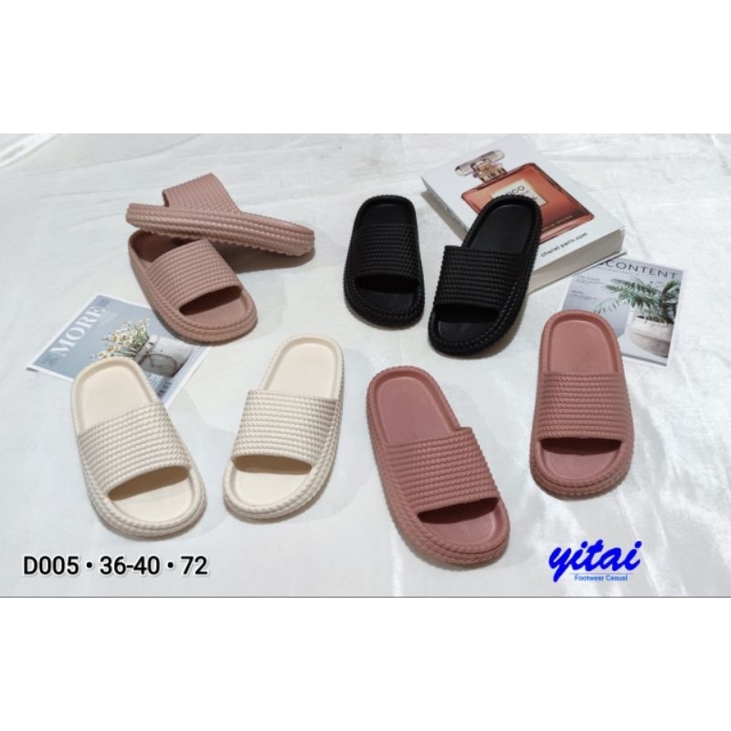 Sandal Selop Flat Wanita, Yitai