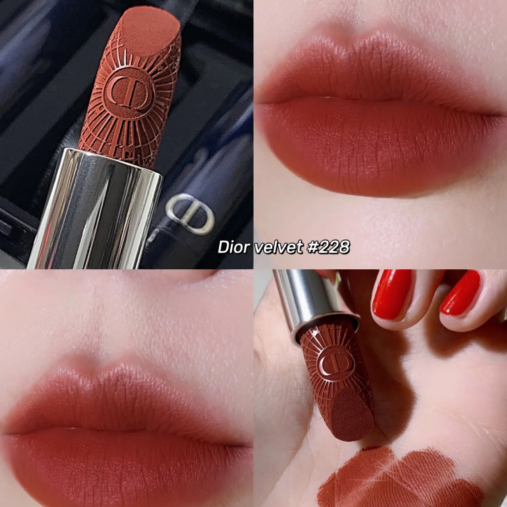 Dior Lipstik ROUGE DIOR -Christmas LIMITED EDITION- Refillable 1.5gr #999#840#720#228