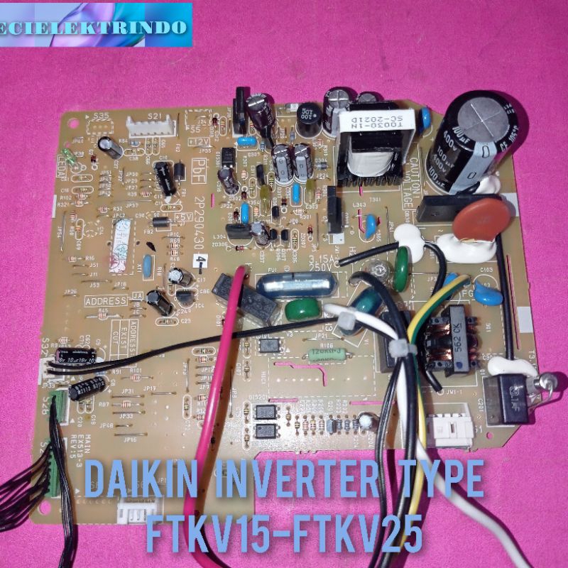 MODUL PCB INDOOR ACDAIKIN INVERTER FTKV15-FTKV25 ORIGINAL