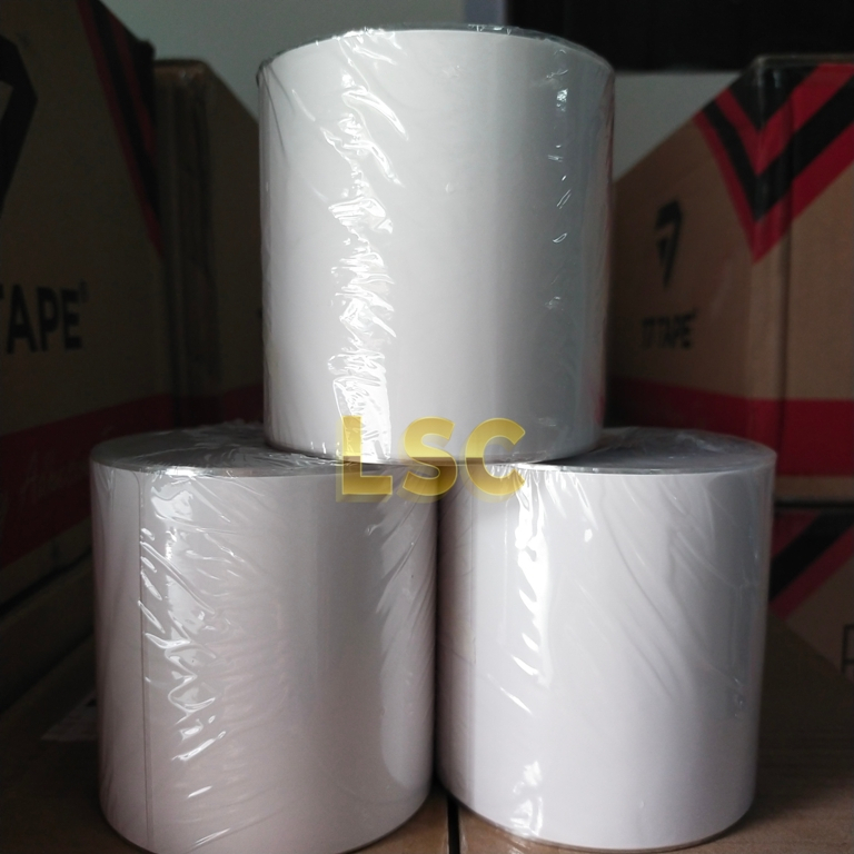 LABEL RESI THERMAL 100 X 150 BARCODE LABEL STICKER THERMAL100X150 UKURAN A6 500 LEMBAR