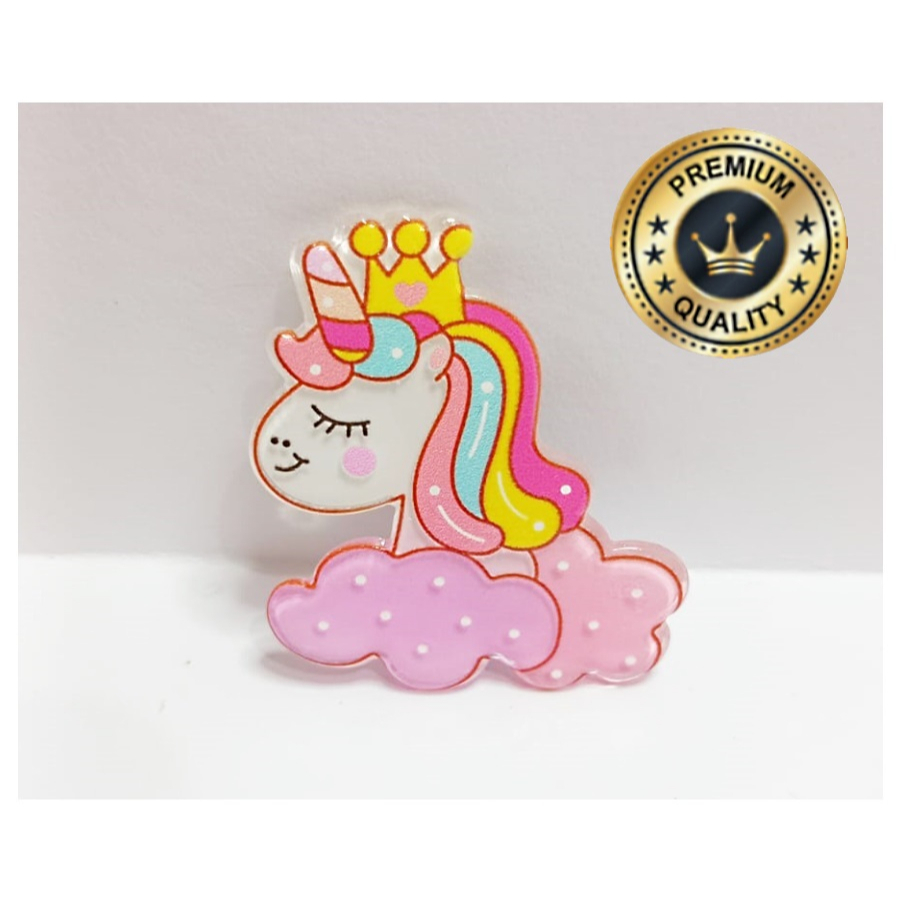 Jepit Rambut Anak Perempuan Hairpin Unicorn Sleeping Beauty