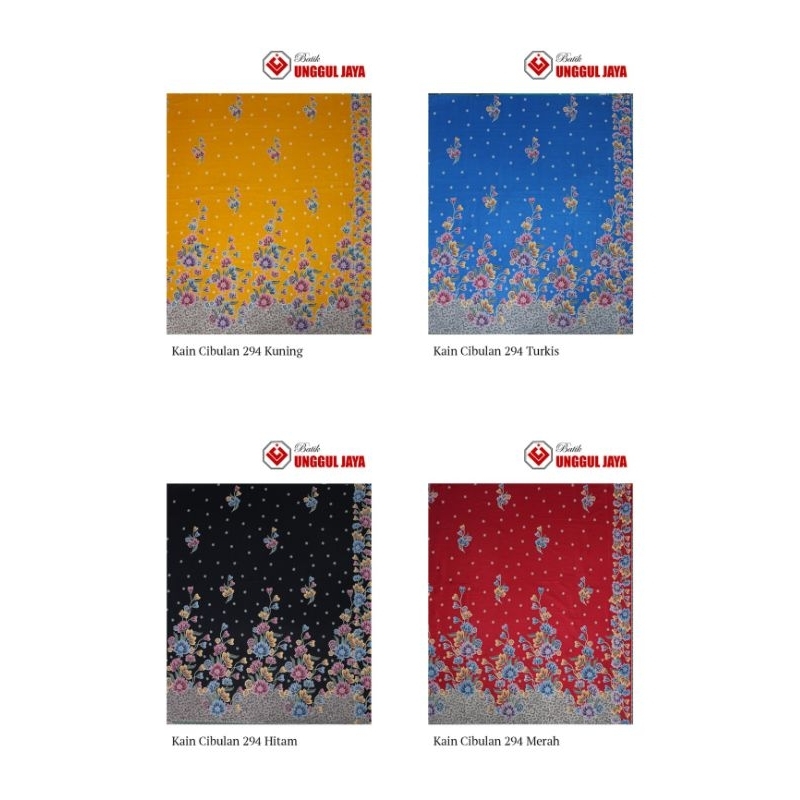 KAIN  BATIK UNGGUL JAYA CIBULAN 294// UNGGUL JAYA PRIMISIMA
