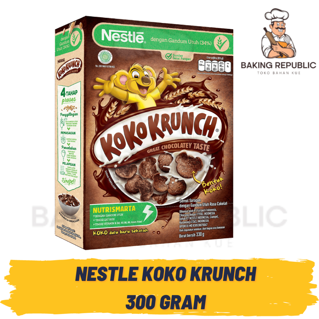 

NESTLE | KOKO CRUNCH | SEREAL KOKO CRUNCH | 300 GRAM | SARAPAN PAGI