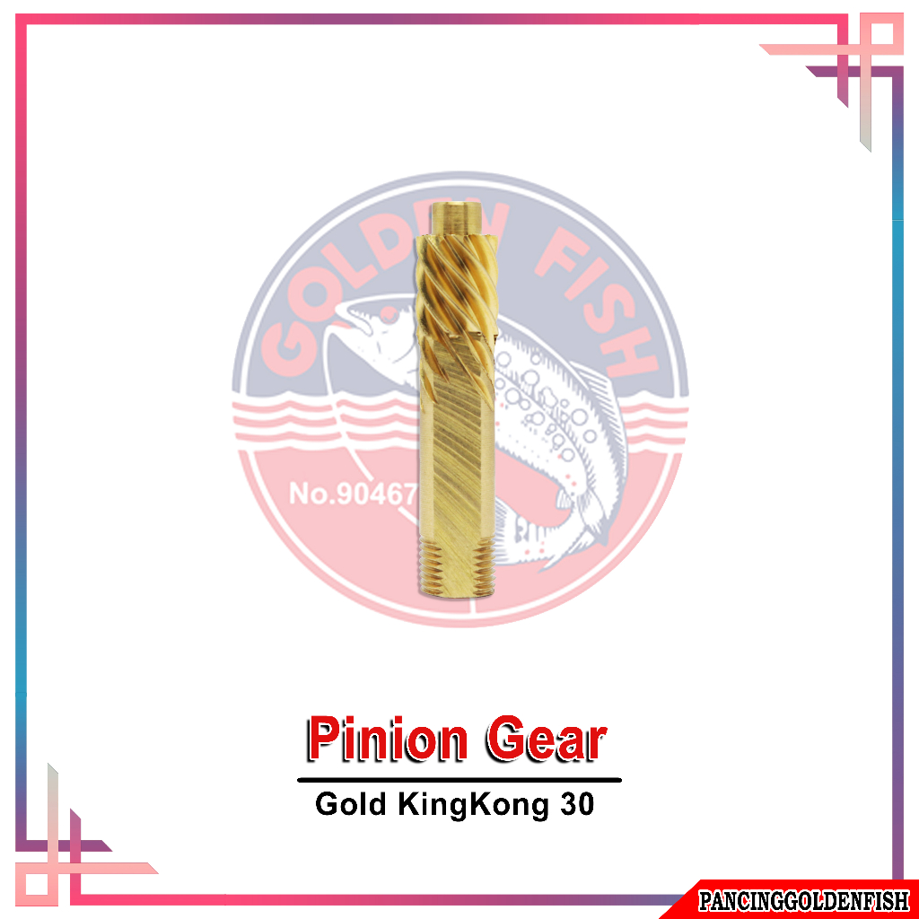 PINION GEAR REEL GOLDENFISH GOLD KINGKONG