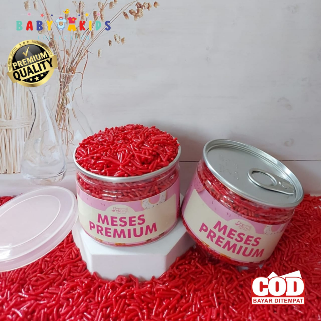 

Can Merah Meses Butiran Coklat Sprinkle Topping Kue Donut Bolu Kualitas Premium