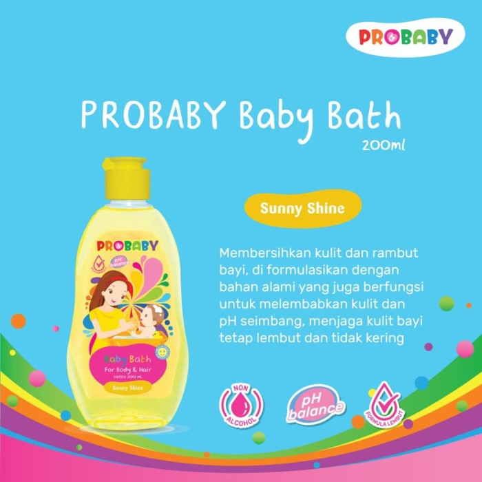 TSPOINT Probaby Baby Bath For Body & Hair With Vitamin 200ml