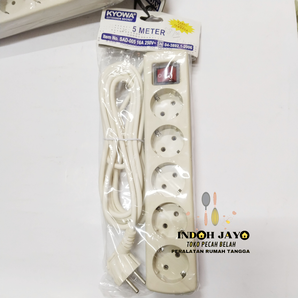 Stop kontak Kyowa 5 colokan