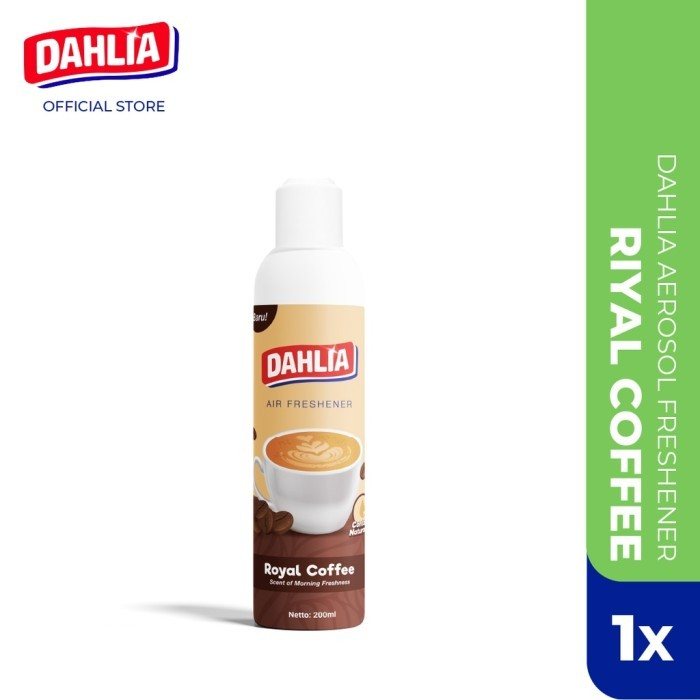 Dahlia Air Freshener Aerosol Spray 200ml - Royal Coffee