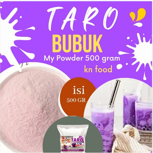 

Bubuk Minuman Bubble Drinks Taro 500gr Rasa Taro Bubble Drink