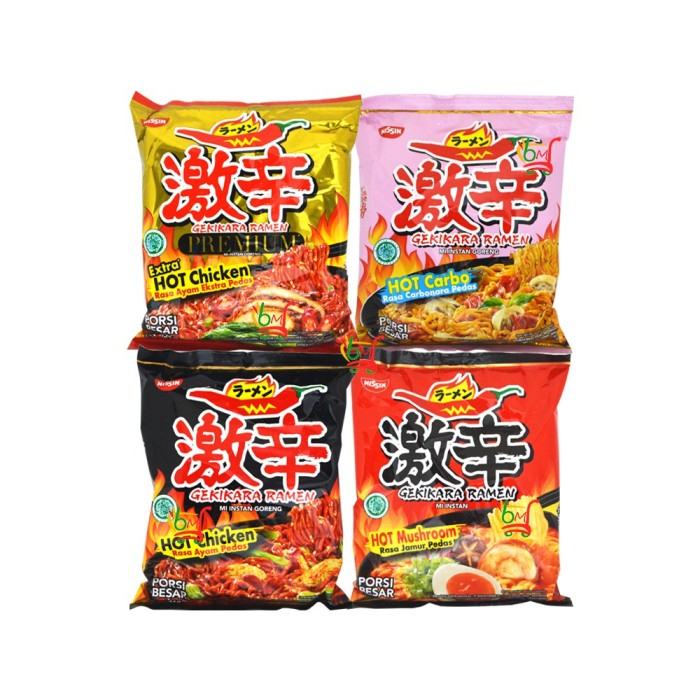 

Nissin Gekikara Ramen Instant Porsi Besar 120gr