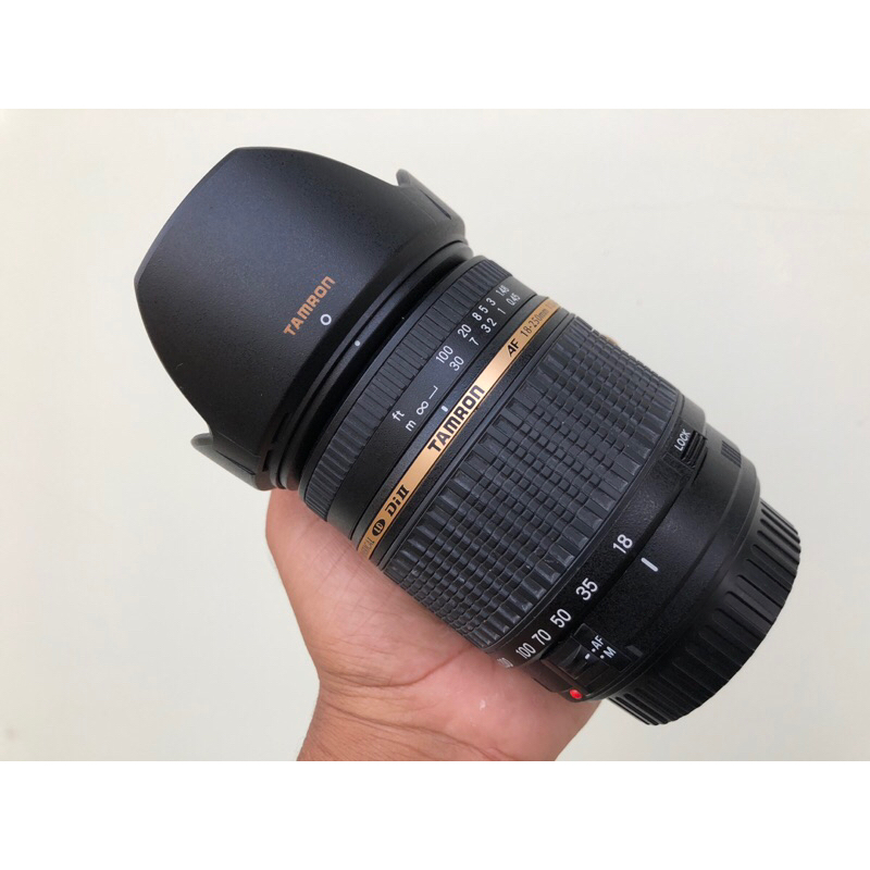 Lensa Tamron 18-200mm For canon
