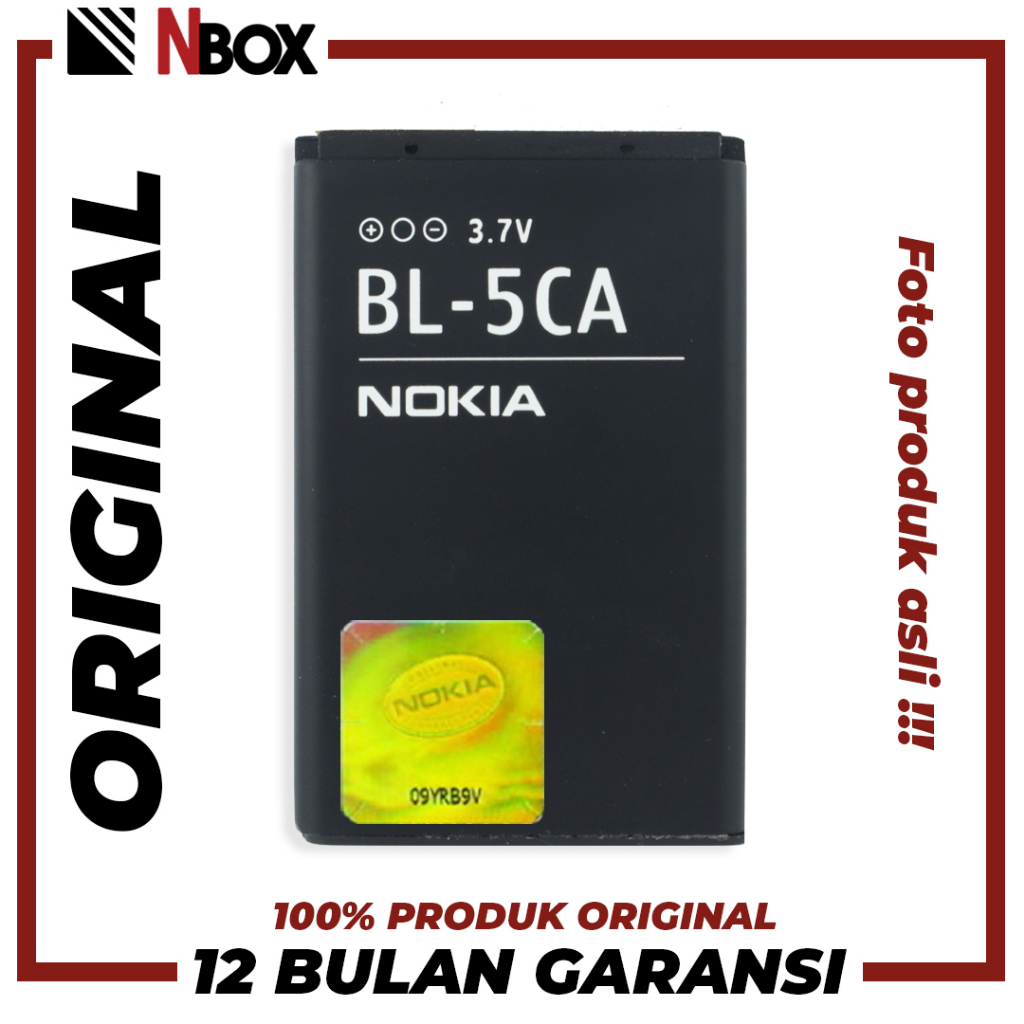 [GARANSI 100% ORIGINAL] Baterai  Nokia 2300 / 7610 / 2310 / 2600 / 2610 / 2700 / Xpress music 5130 /