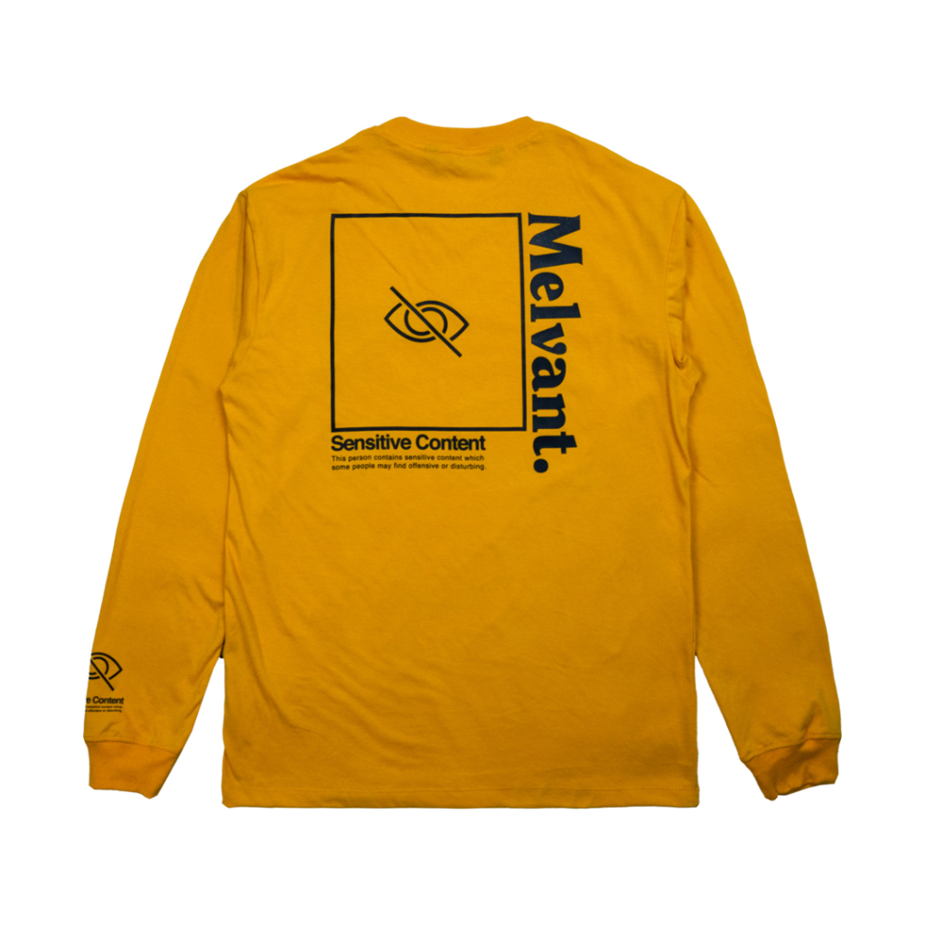 MLTS FAYE ROTTEN YELLOW - MELVANT LONGSLEEVE TSHIRT