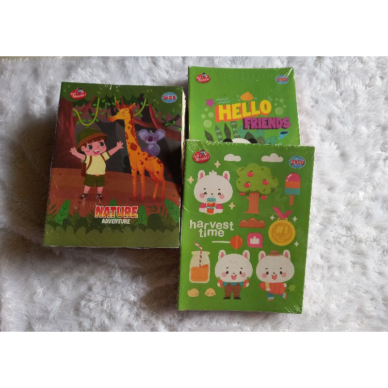 

BUKU TULIS MERK SIDU DAN VISION SATUAN
