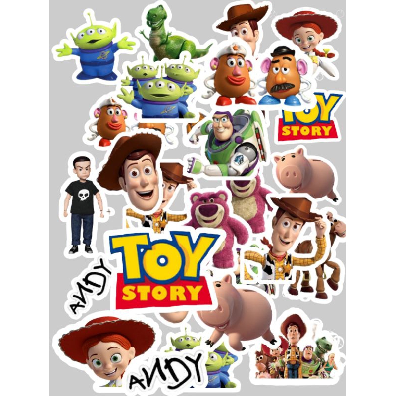 

Stiker Toy Story 25 pcs / stiker anak