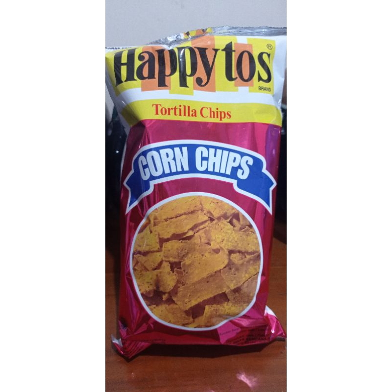 HAPPY TOS CORN CHIPS 160 GRAM BESAR
