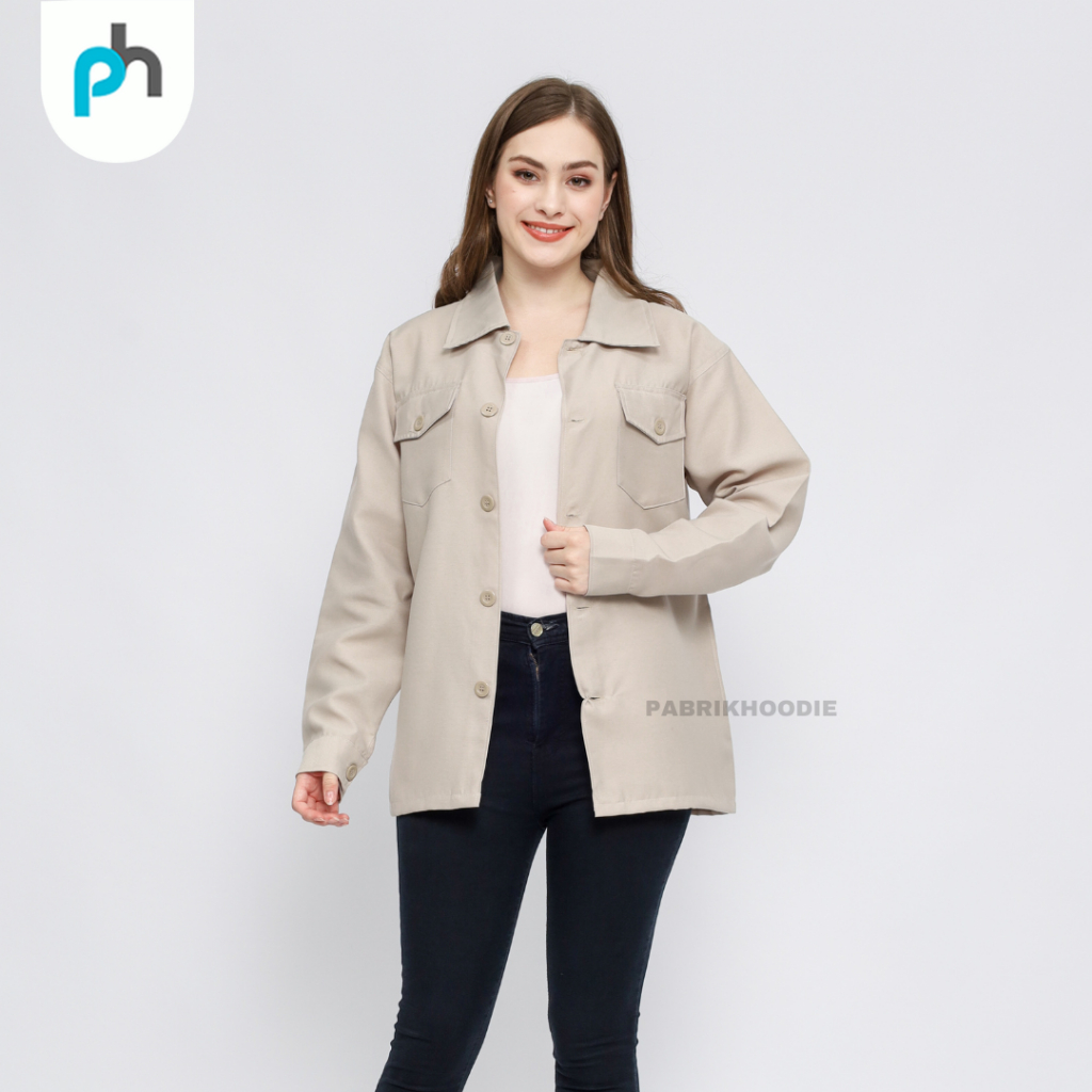 PABRIKHOODIE - KEMEJA JAKET PRIA WANITA COUPLE {PRIA &amp; WANITA} M-XXL