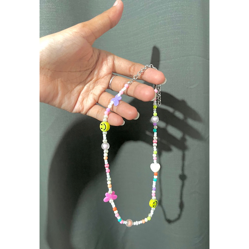 Smile Beads Necklace | Kalung Manik Manik