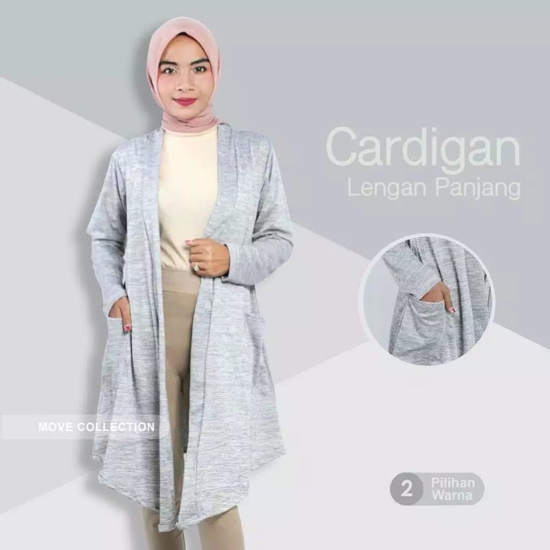 Cardigan Atasan Wanita / Outer Wanita Lengan Panjang