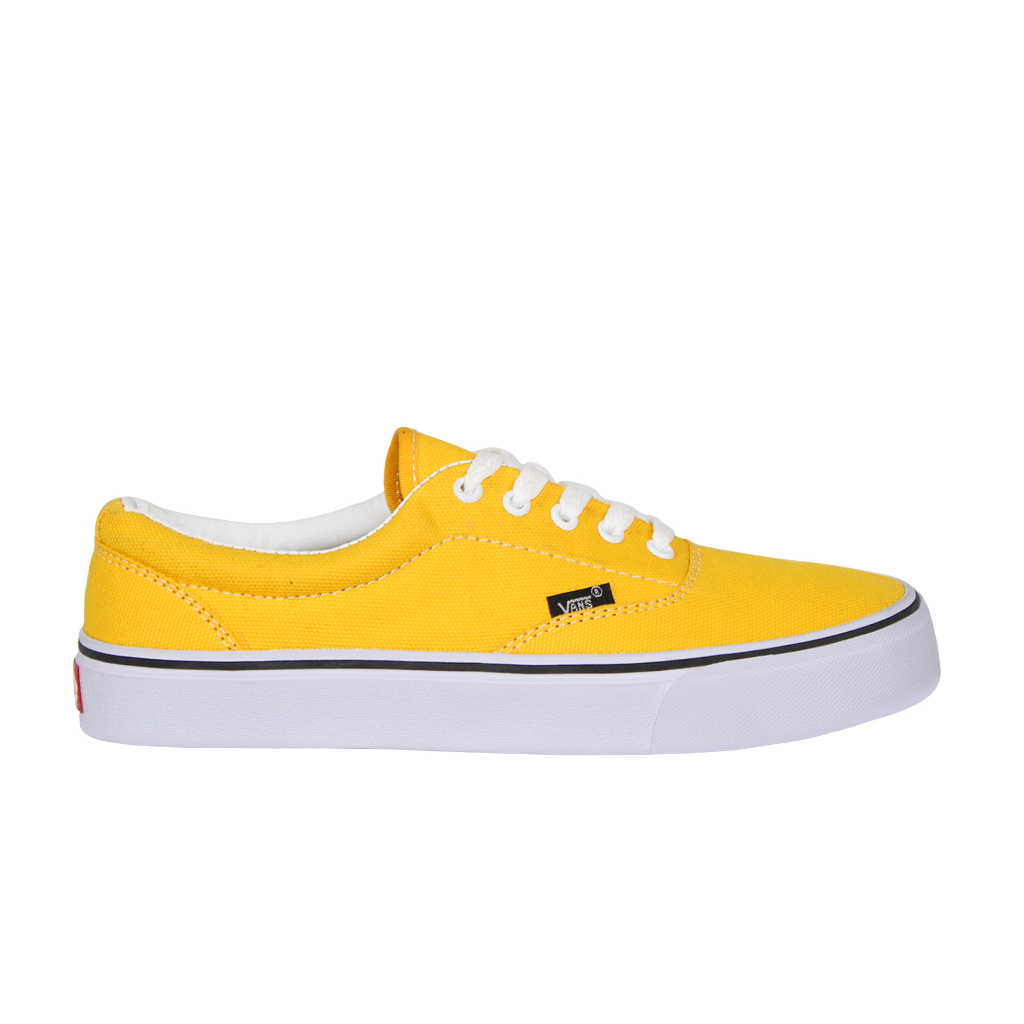 Sepatu vans pria era kuning DT sneakers wanita kanvas tali kasual