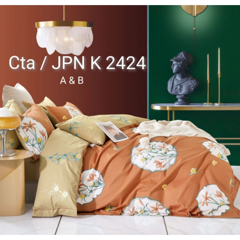 SPREI ANTI GESER HOMEMADE KATUN JEPANG ASLI KODE CTA/JPN K 2424  AB