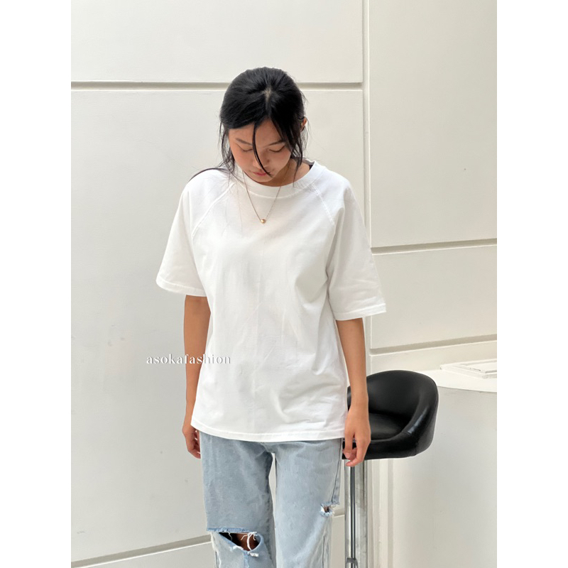 ASOKA Galen Top 515 - Kaos Oneck Polos Unisex - T-shirt Cotton Premium