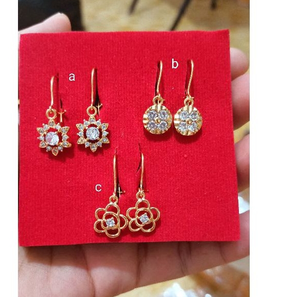 Anting titanium import kode 06 ,awet,tahan lama