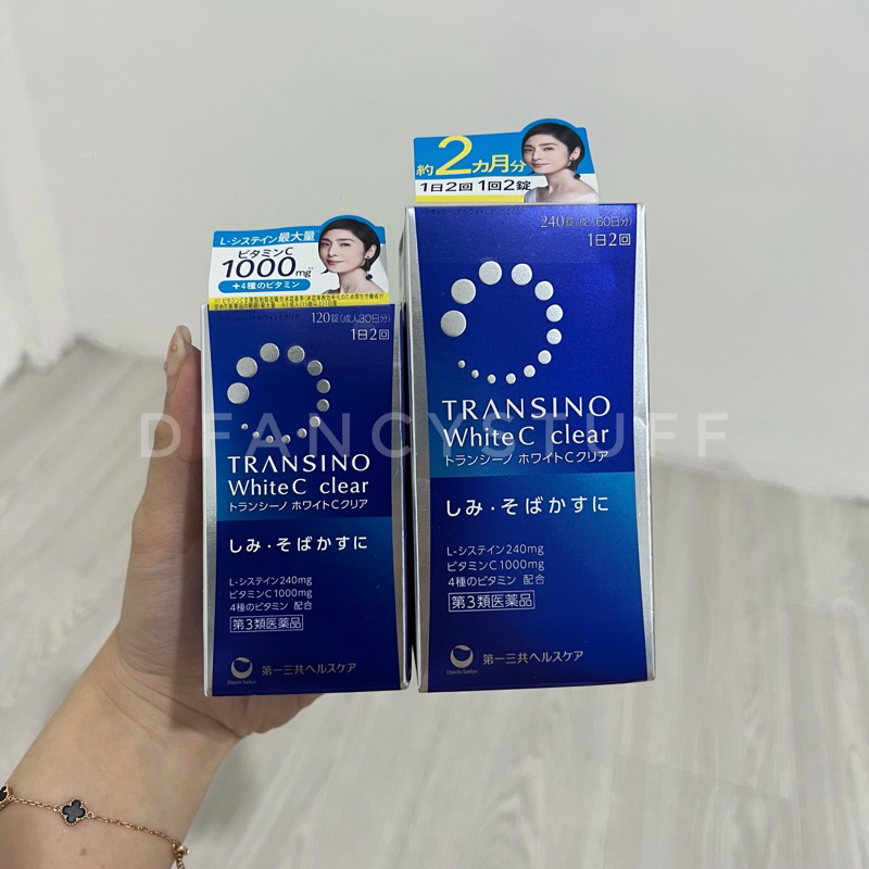 Transino White C Clear Whitening Supplemen Jepang Original