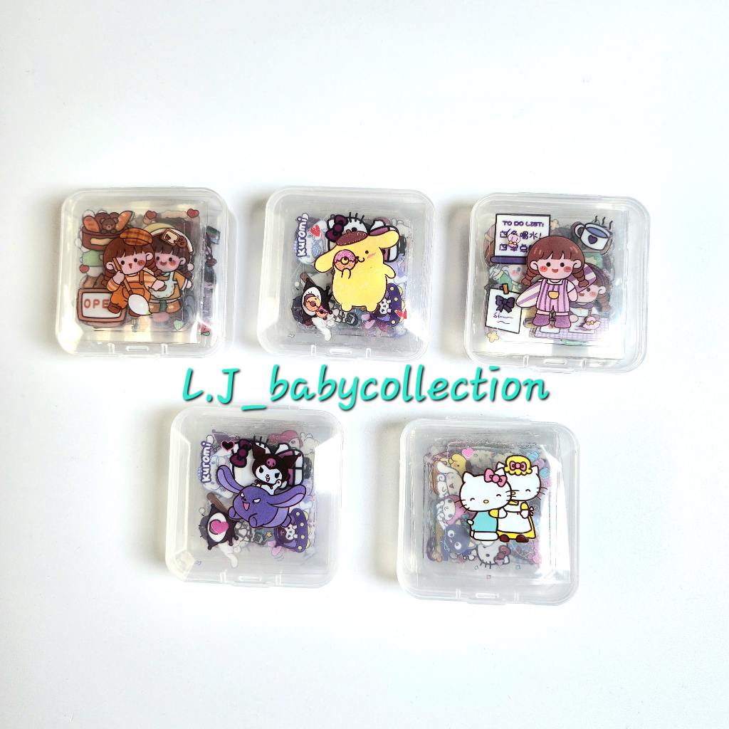 

STIKER STICKER MOMO BOX TRANSPARAN 1 SET LJBABYCOLLECTION
