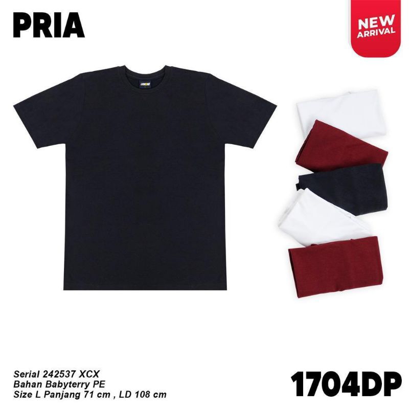Kaos Polos Pria Babyterry Pe Spandex