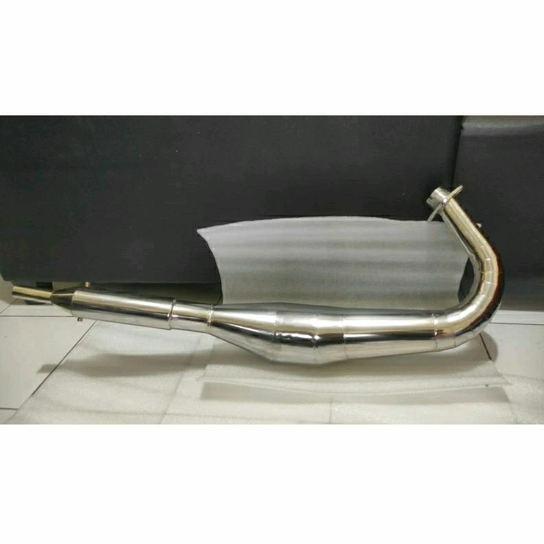 knalpot Ninja r,rr,s..kolong telo 3v3 crome