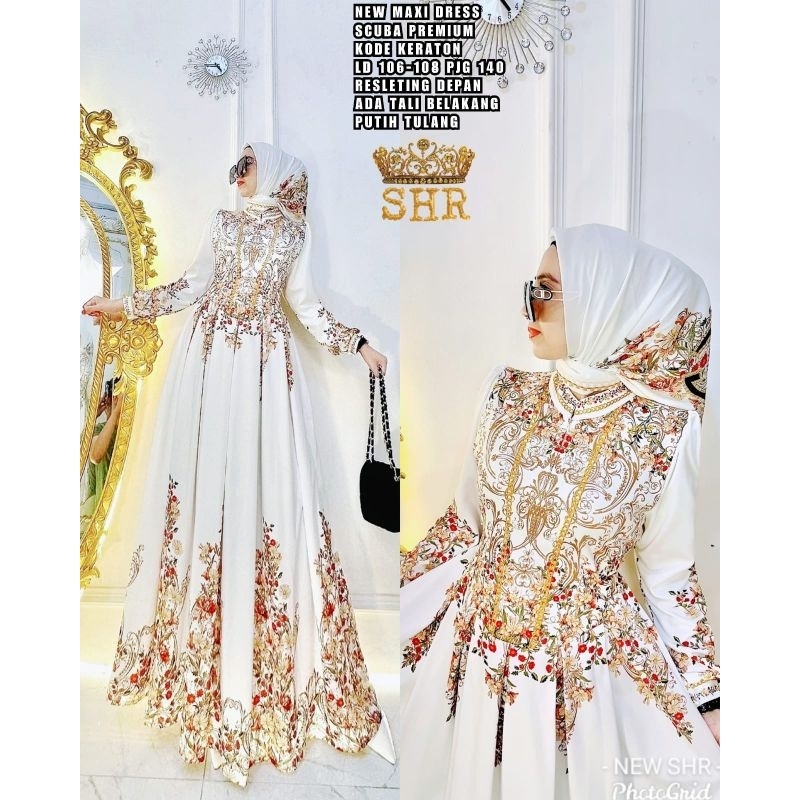 Gamis scuba keraton ORI SHR import