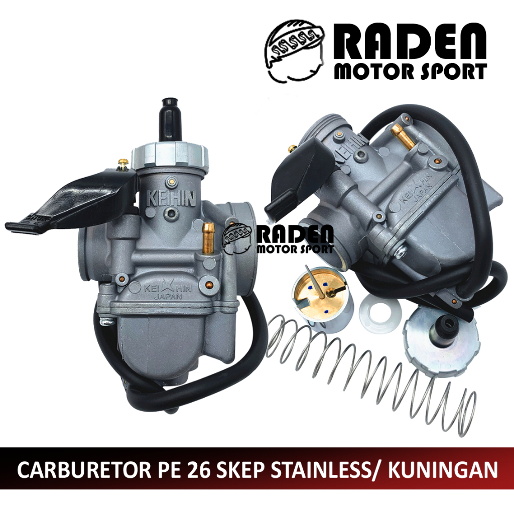 (COD) KARBURATOR DOVE NSR PE 24 26 28 GRADE SKEP KUNINGAN CARBURETOR KARBU PE24 PE26 PE28  CPO  SCAR