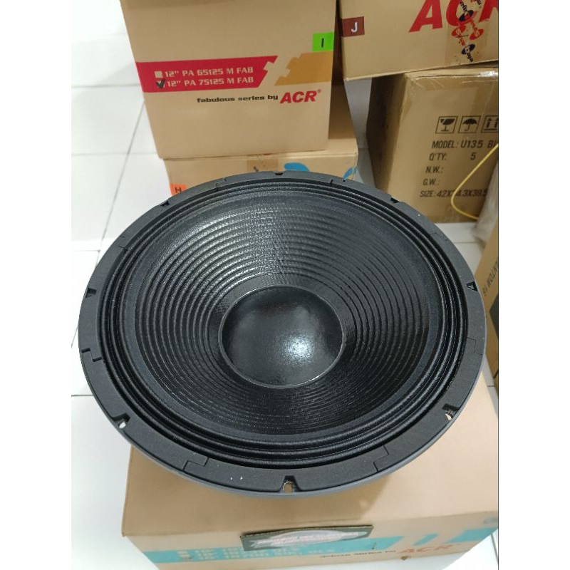 Whiskeria_ Speaker Acr 18 Inch Deluxe 18700 Original Voice Coil 4Inch Wat 1200 Daun Tebal