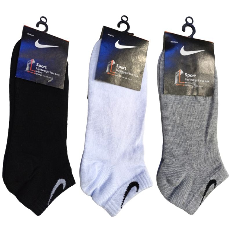 Kaos Kaki Sport Olahraga Pendek Mata Kaki Pria Wanita