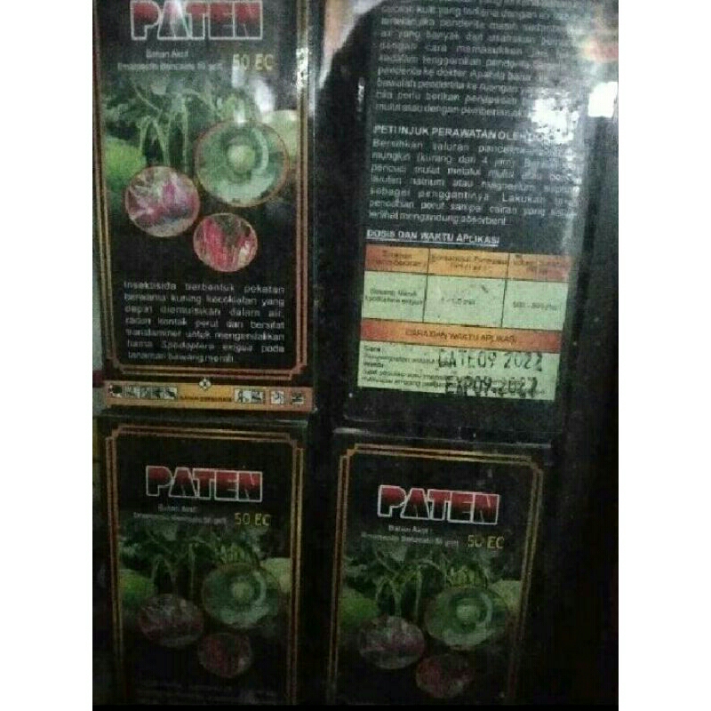 obat pertanian insektisida PATEN 100ml